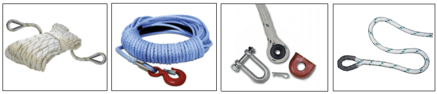 Double-Braided Polyester Winch Rope, Polyester Winch Line Rope, Double Esterlon Winch Line Rope, Tow Rope