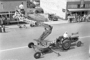 Picture of early aerial lift